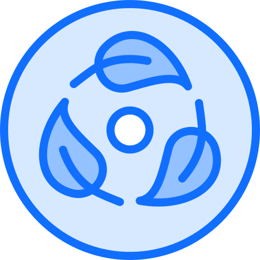 Recycling Generic Blue icon