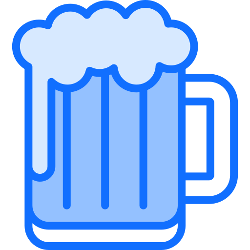 jarro de cerveza Generic Blue icono