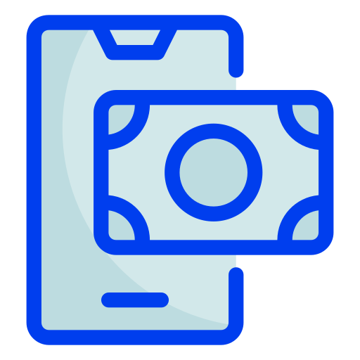 onlinebezahlung Generic Blue icon