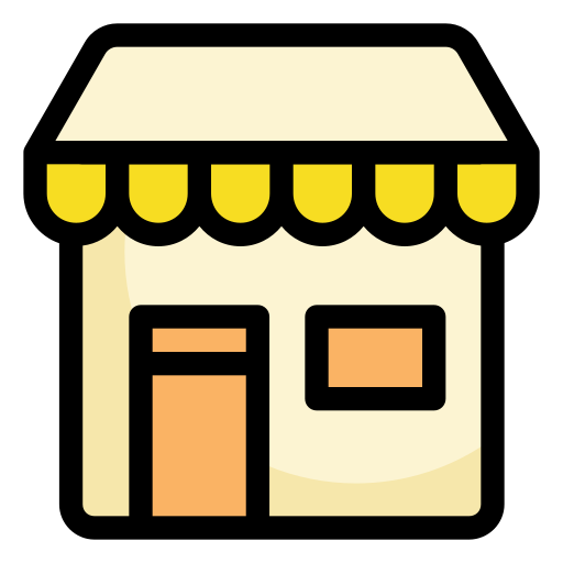 Store Generic Outline Color icon