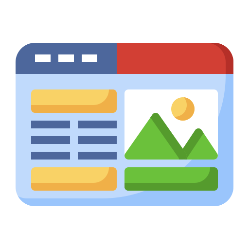 landingpage Generic Flat icon