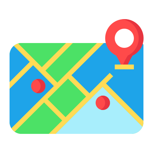 pin de mapa Generic Flat icono