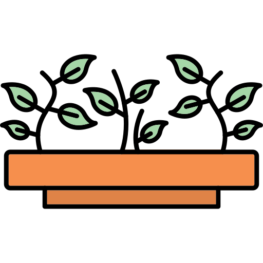 植物 Generic Thin Outline Color icon