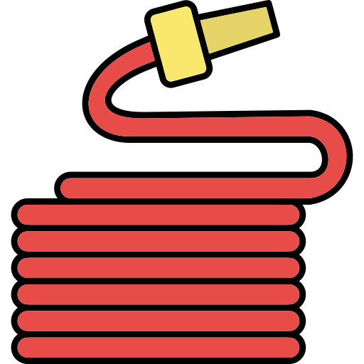 wąż gumowy Generic Thin Outline Color ikona