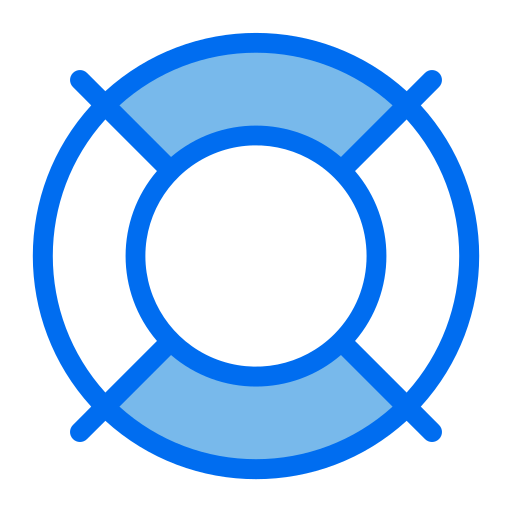 구명 부표 Generic Blue icon