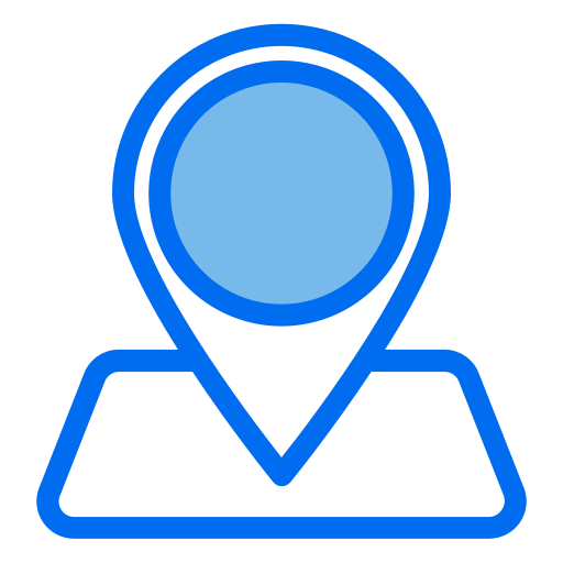 karten-pin Generic Blue icon