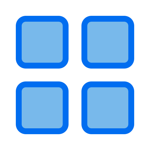 menu Generic Blue ikona