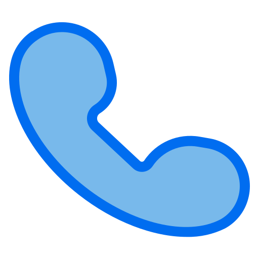 téléphone Generic Blue Icône