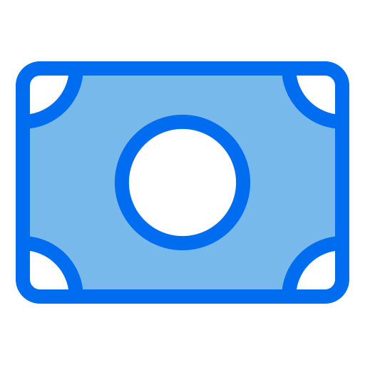 pieniądze Generic Blue ikona