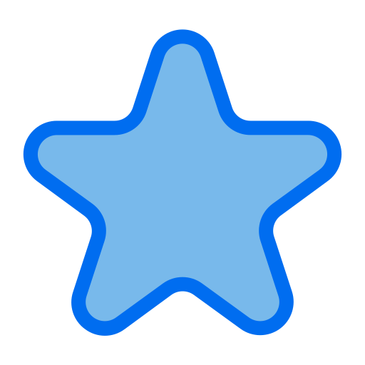 ブックマーク Generic Blue icon