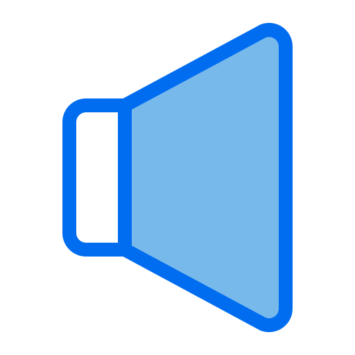 geluid Generic Blue icoon