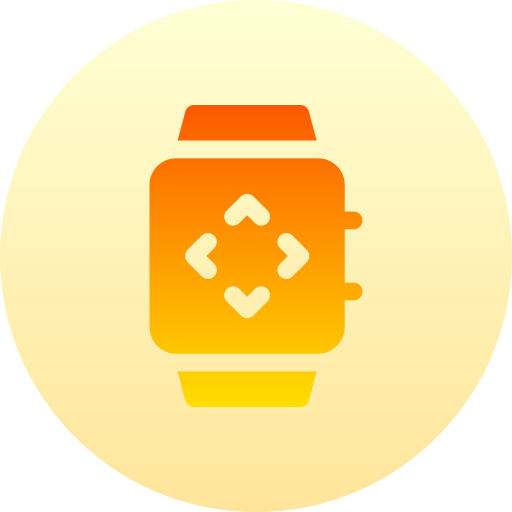 orologio intelligente Basic Gradient Circular icona