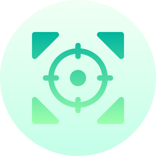 focus Basic Gradient Circular icoon