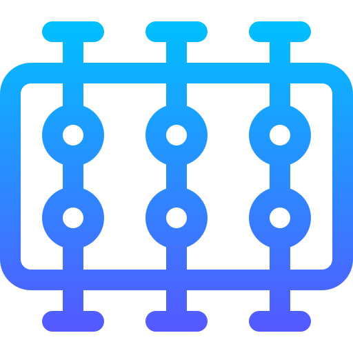 fußball Basic Gradient Lineal color icon