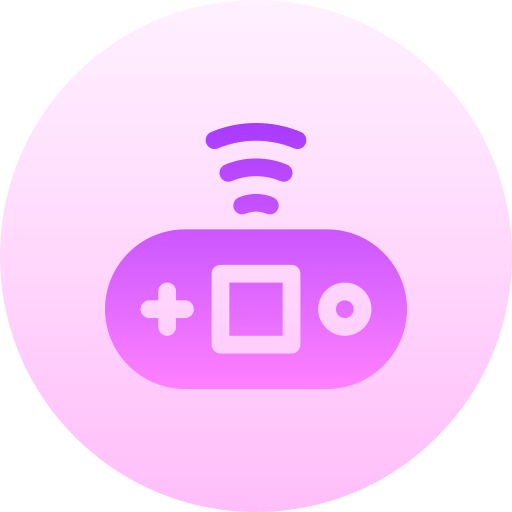 console di gioco Basic Gradient Circular icona