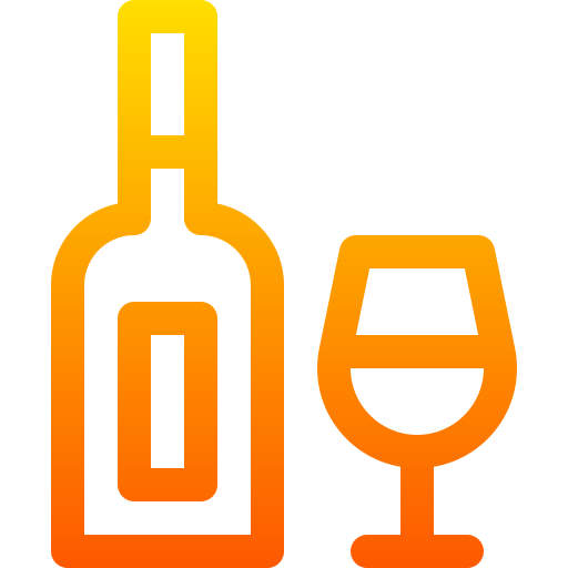 알코올 Basic Gradient Lineal color icon