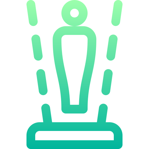 hologram Basic Gradient Lineal color ikona