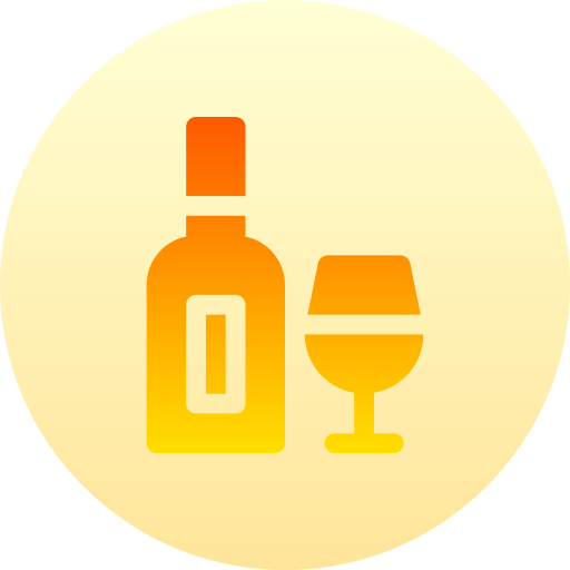 alkohol Basic Gradient Circular icon