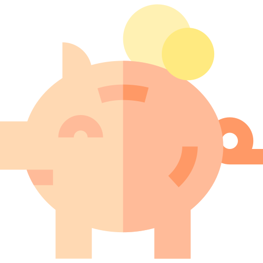 sparschwein Basic Straight Flat icon