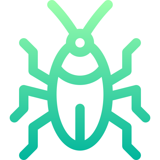 바퀴벌레 Basic Gradient Lineal color icon