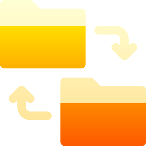 mappe Basic Gradient Gradient icon