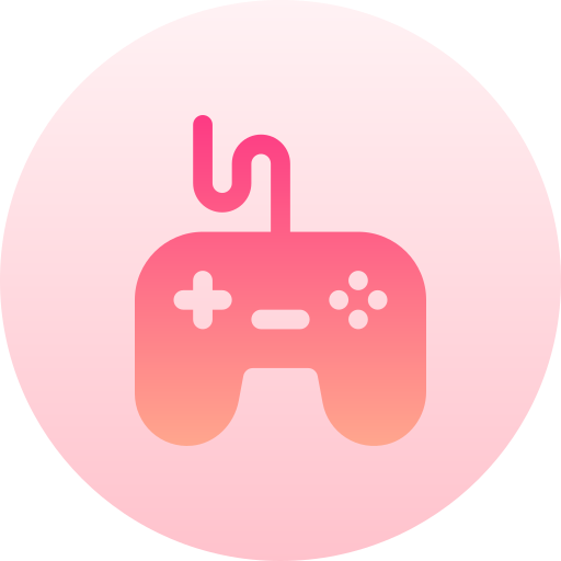 gamepad Basic Gradient Circular icon