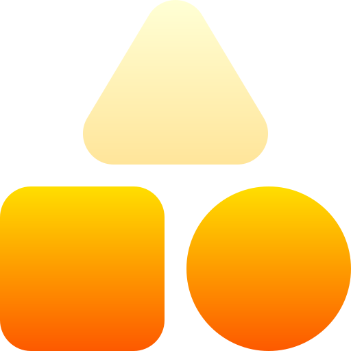 formas geométricas Basic Gradient Gradient icono