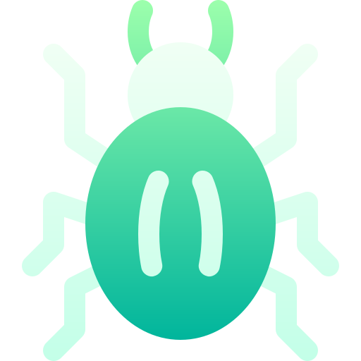 Bug Basic Gradient Gradient icon