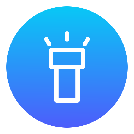 懐中電灯 Generic Flat Gradient icon