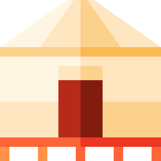 yurt Basic Straight Flat icoon