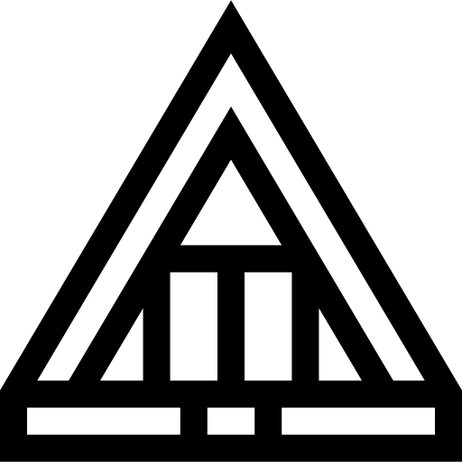 namiot Basic Straight Lineal ikona
