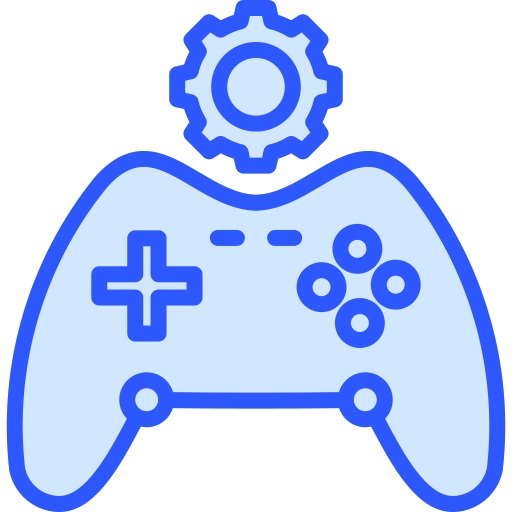 controle de video game Generic Blue Ícone
