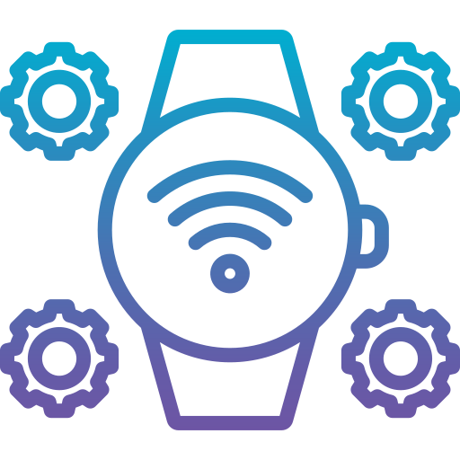 orologio intelligente Generic Gradient icona