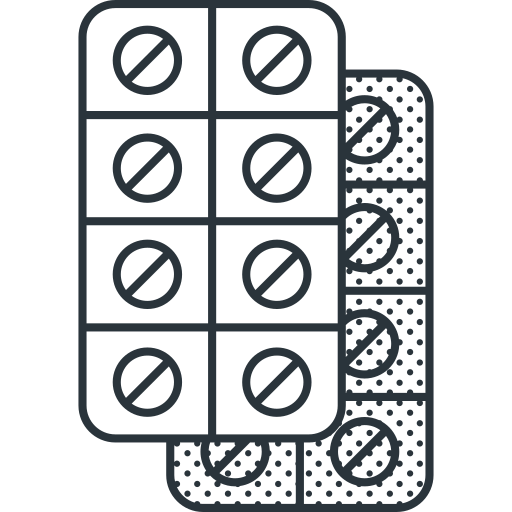 píldora Detailed Offset Lineal icono