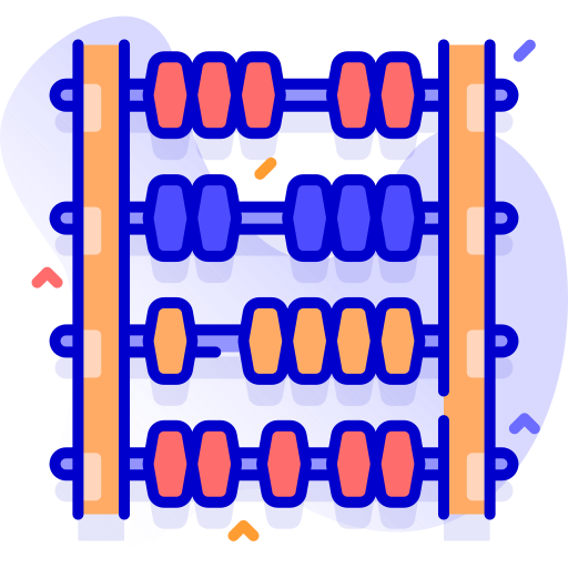 そろばん Special Ungravity Lineal color icon