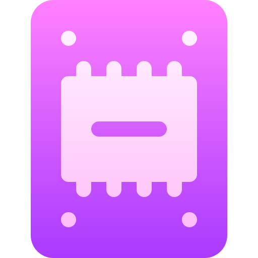 Ssd card Basic Gradient Gradient icon