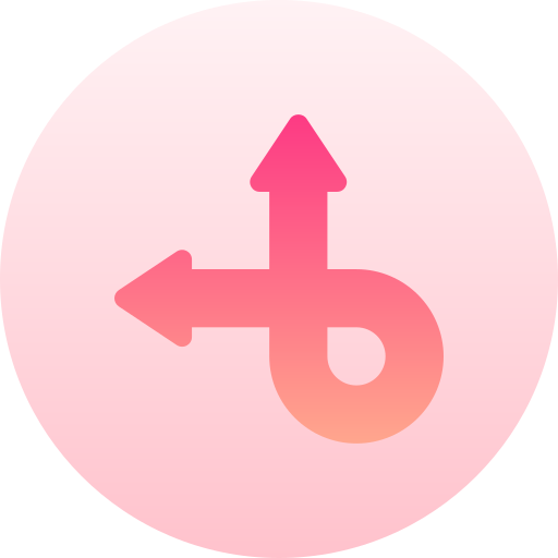 intersecare Basic Gradient Circular icona