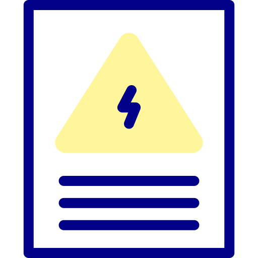 panel elektryczny Detailed Mixed Lineal color ikona