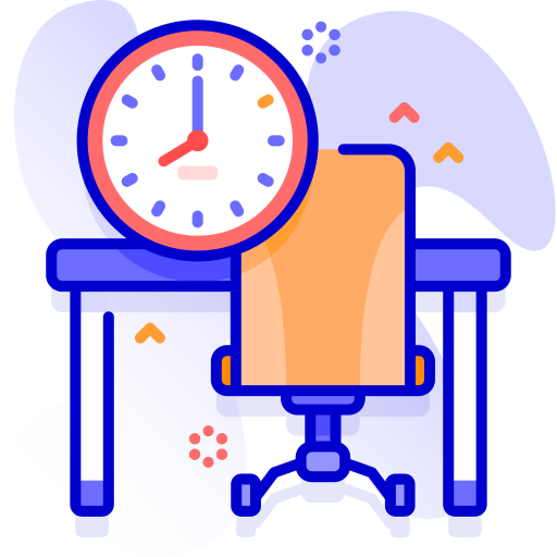 Working hours Special Ungravity Lineal color icon