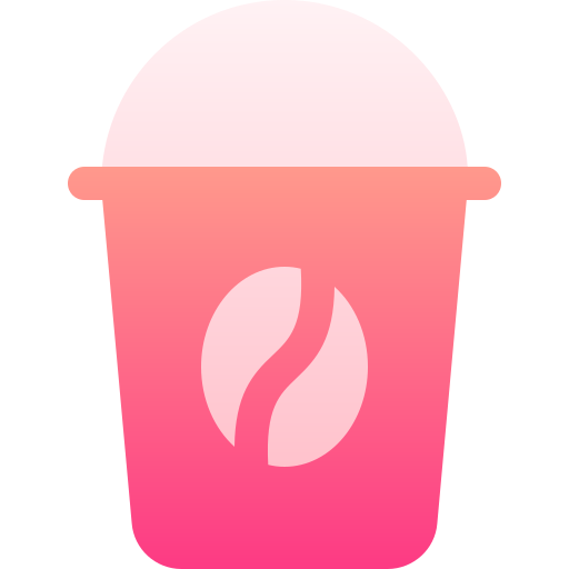 커피 컵 Basic Gradient Gradient icon