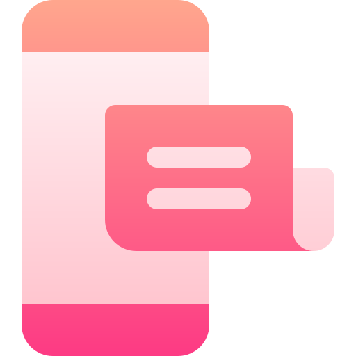 スマートフォン Basic Gradient Gradient icon