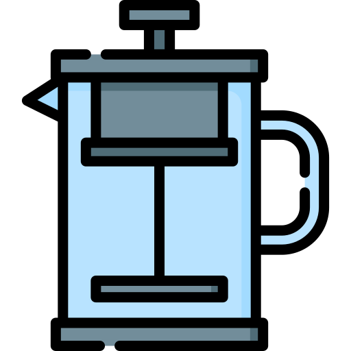 French press Special Lineal color icon