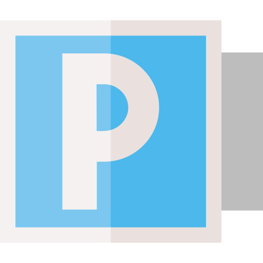 Parking Basic Straight Flat icon