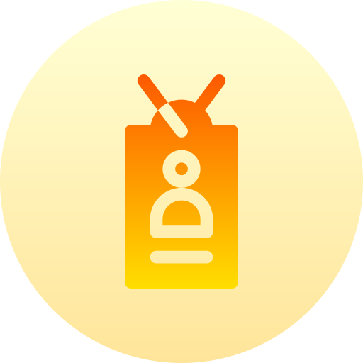 ausweis Basic Gradient Circular icon