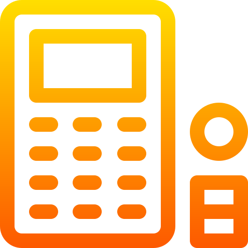 Accounting Basic Gradient Lineal color icon