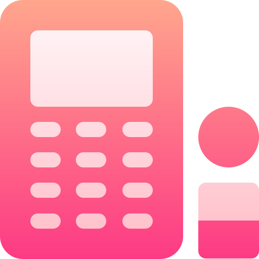 Accounting Basic Gradient Gradient icon