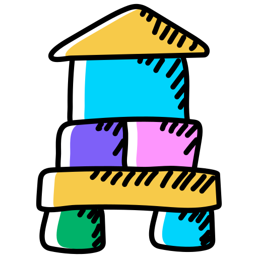 ブロック Generic Hand Drawn Color icon