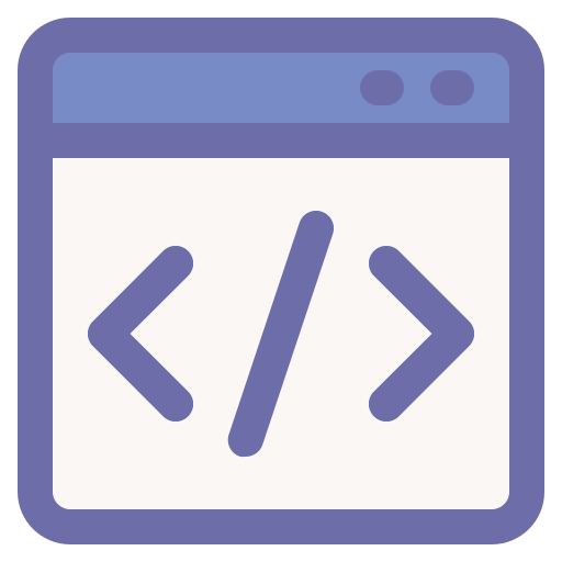 Coding Generic Outline Color icon