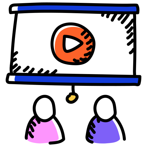 online onderwijs Generic Hand Drawn Color icoon