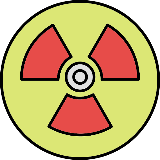 radioactividad Generic Thin Outline Color icono